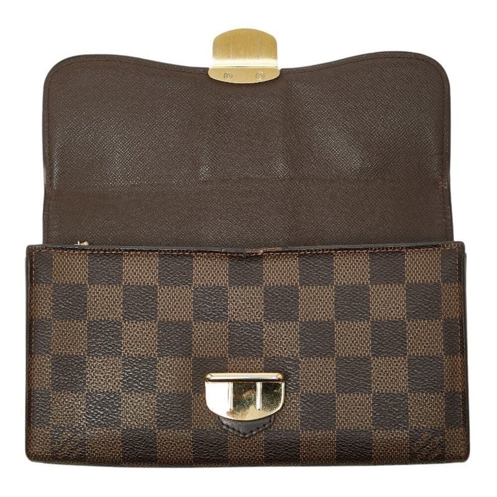 Louis Vuitton Damier Ebene Sistina Long Wallet Brown - Picture 3 of 14